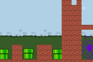 Super Mario and the 10 pipeholes