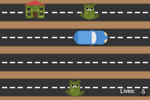 FROG CROSSING