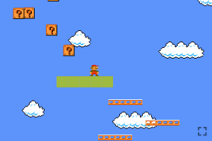 Mario saves princess Peach