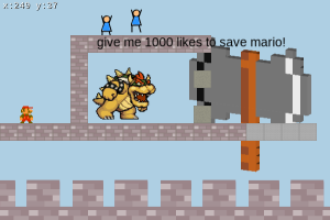 Remix of save mario! (upgrade)