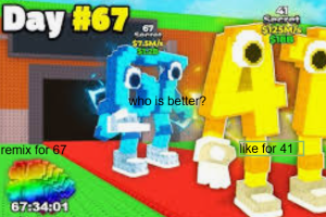 67 vs 41