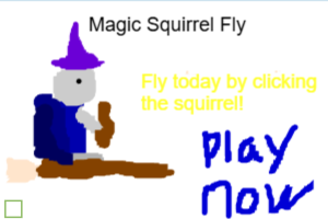 Magic squirrel fly