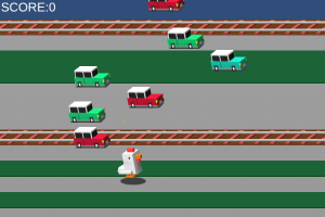 MINI CROSSY ROAD🐓