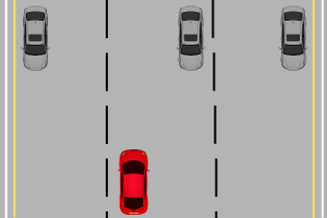 DRIVING ON THE WRONG SIDE OF ROAD